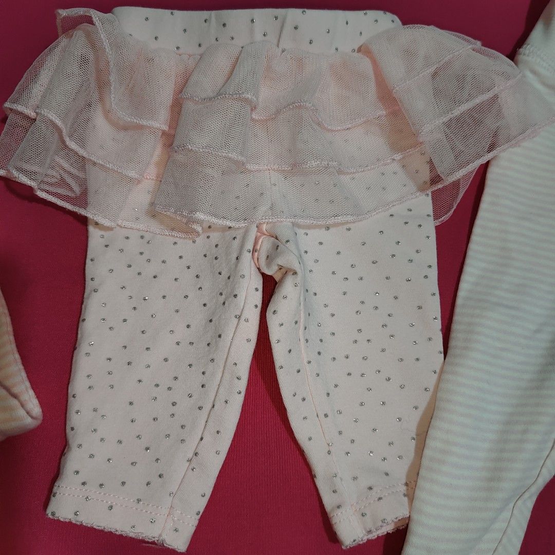 Babygirl pajama bbindle (Category: Babies & Kids Fashion) located in Bacoor. Submitted by sayd17 (Listing ID 1459656219, Image 3). Description: Carter's and h&m.
