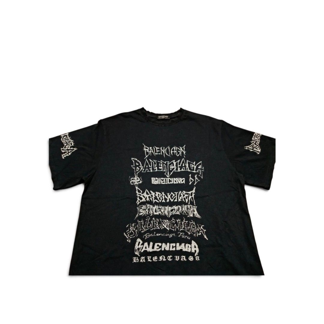Balenciaga Distressed Shirt (Category: Tshirts & Polo Shirts ) located in Manila. Submitted by southstreethub.ph (Listing ID 1459587383, Image 3). Description: - Balenciaga Distressed Shirt - Condition: Very Good Condition - Size: Fits to Large - Dimention: 22 Width 28 Lenght - No issues - Price: 599 Plus Shipping fee.