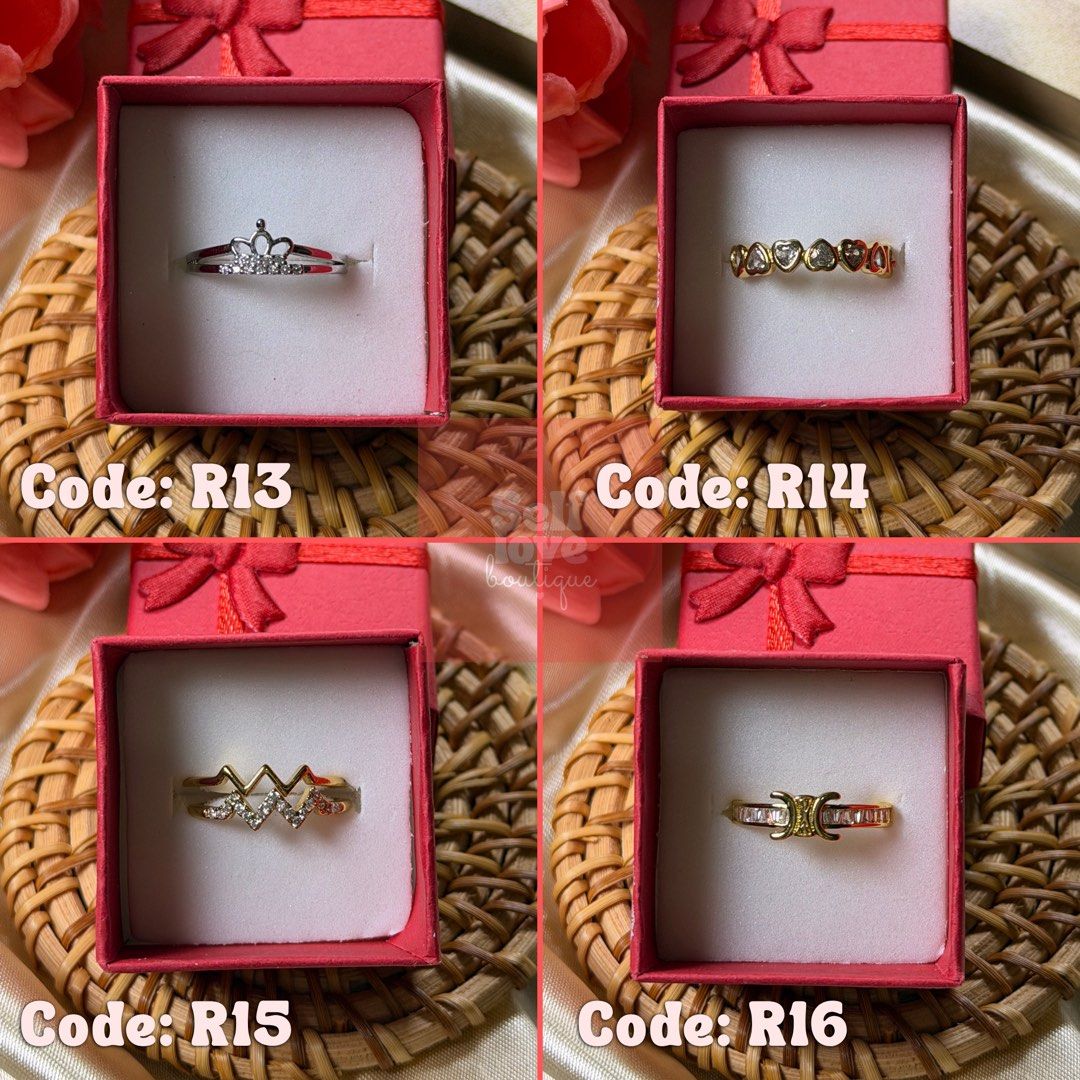 Bangkok Rings (Category: Rings) located in Manila. Submitted by flower.leo05 (Listing ID 1459680043, Image 2). Description: 🎀 Not pawnable but premium quality 🎀 Stainless Steel material 🎀 Adjustable 🎀 Non tarnish with proper care 🎀 Free gift box with paperbag 🎀 Perfect for gift or as a reward to yourself. .
