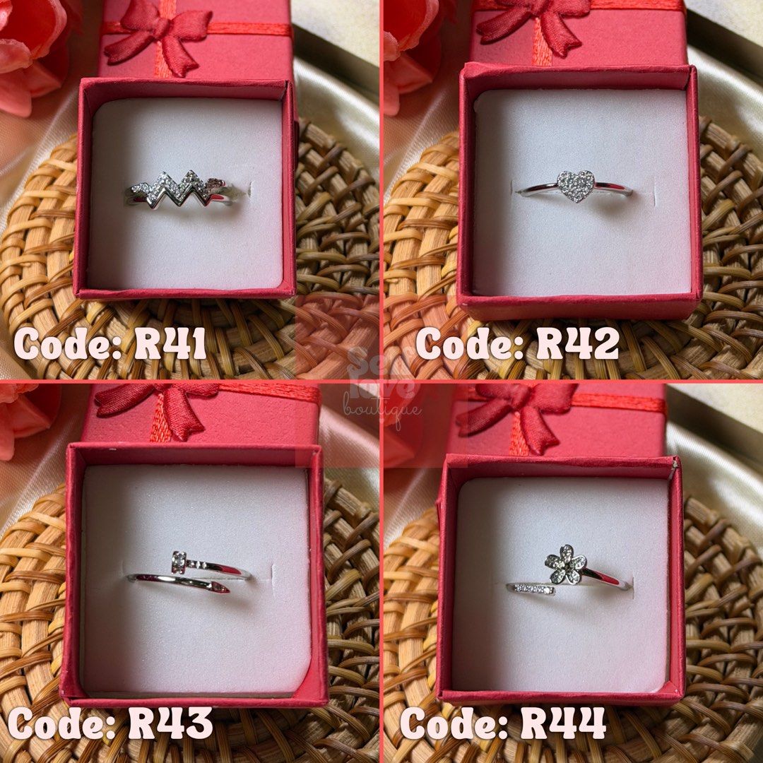 Bangkok Rings (Category: Rings) located in Manila. Submitted by flower.leo05 (Listing ID 1459680043, Image 3). Description: 🎀 Not pawnable but premium quality 🎀 Stainless Steel material 🎀 Adjustable 🎀 Non tarnish with proper care 🎀 Free gift box with paperbag 🎀 Perfect for gift or as a reward to yourself. .