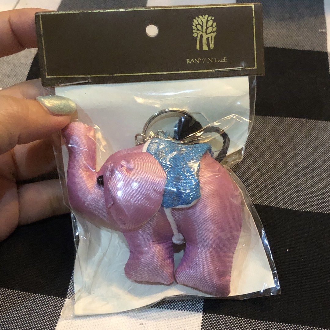 Banyan Tree Bangkok Elephant Key Ring Bag Charm (Category: Tote Bags) located in Quezon City. Submitted by kitsune.treasures (Listing ID 1459644093, Image 1). Description: *First to pay policy! *1 day reservation only. Failure to pay on time, auto cancel. 📍Quezon City * MOD: J&T | Lalamove * MOP: GCASH | BPI 📦ON HAND AND READY TO SHIP! CONDITION: WHAT YOU SEE IS WHAT YOU GET. Dimensions: Kindly check the photos for the actual measurements. Plea