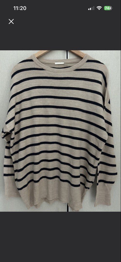 Basic Stripes (Category: Longsleeves) located in Kuala Lumpur. Submitted by prelovedbynureenn (Listing ID 1459643015, Image 1). Description: .