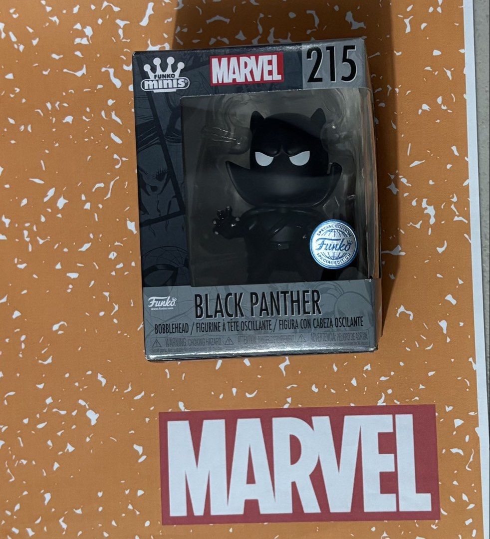 Black Panther - Marvel Funko Mystery Mini (Category: Figurines & Statues) located in Quezon City. Submitted by dardsa (Listing ID 1459624700, Image 2). Description: WYSIWYG BIB ( Displayed for awhile only ).