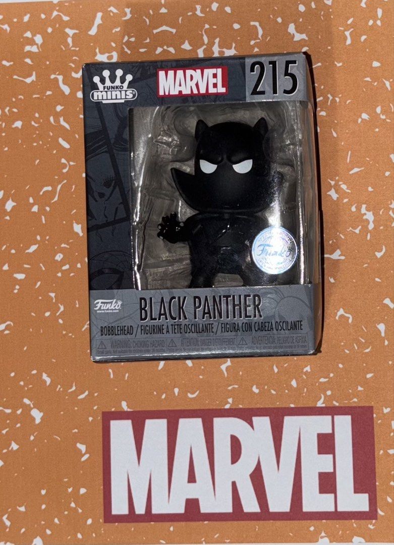 Black Panther - Marvel Funko Mystery Mini (Category: Figurines & Statues) located in Quezon City. Submitted by dardsa (Listing ID 1459624700, Image 1). Description: WYSIWYG BIB ( Displayed for awhile only ).