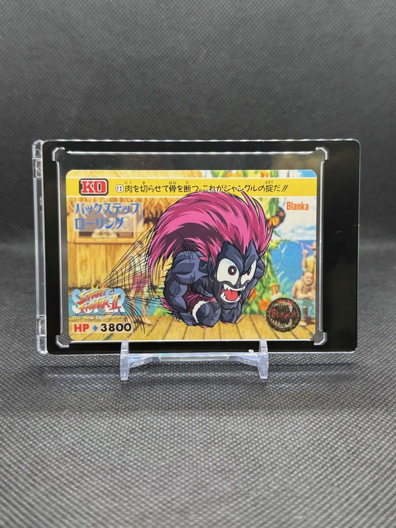 【🔥 絕版古玩系列 日版@1993 🔥】街霸 青狼 "轉轉轉" (連卡磚) | Street Fighter | 日版 Bandai| Street Fighter Card （分類：原色卡片）位於 Hong Kong。 由 shopaholic1234hk 提交（商品編號 1459639184，圖片 1）。簡介： 備註: (1) 絕版古玩 回憶殺: 點解 d 神人可以用佢黎屈機。。。點做到 (2) 交易方式: - 面交: 旺角東 (東鐵線) D閘口 - SF到付 - 平郵需加$10。