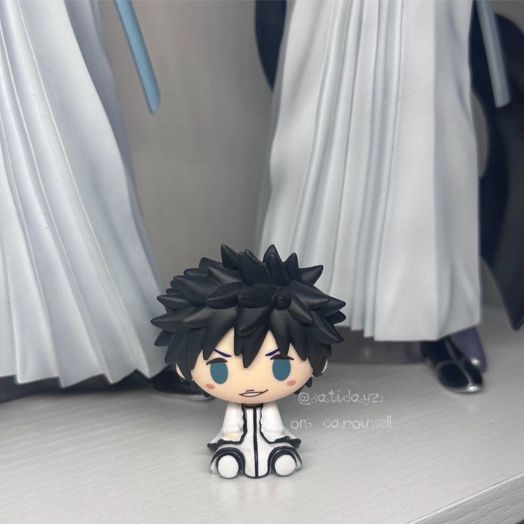 Bleach Chokonokko Espada - Aaroniero (Category: Figurines & Statues) located in Escalante. Submitted by satidayz (Listing ID 1459583811, Image 1). Description: Bleach Ichiban Kuji Espada Chokonokko - Aaroniero 𖦹 rfs: extra 𖦹 no box 𖦹 x to sensitive collectors 𖦹 bought from mercari 𖦹 dm me for more photos 📍neg. occ., visayas 🚛 j&t, lbc 💵 gcash, maribank 📦 shipping sched: weekends only.