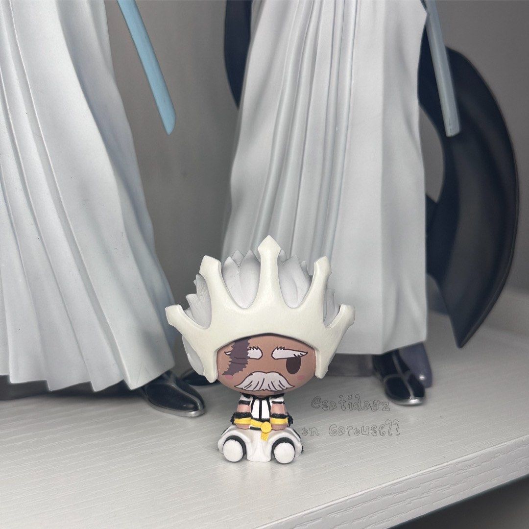 Bleach Chokonokko Espada - Baraggan (Category: Figurines & Statues) located in Escalante. Submitted by satidayz (Listing ID 1459582988, Image 1). Description: Bleach Ichiban Kuji Espada Chokonokko - Baraggan 𖦹 rfs: extra 𖦹 no box 𖦹 dm me for more photos 𖦹 x to sensitive collectors 𖦹 bought from mercari 📍neg. occ., visayas 🚛 j&t, lbc 💵 gcash, maribank 📦 shipping sched: weekends only.