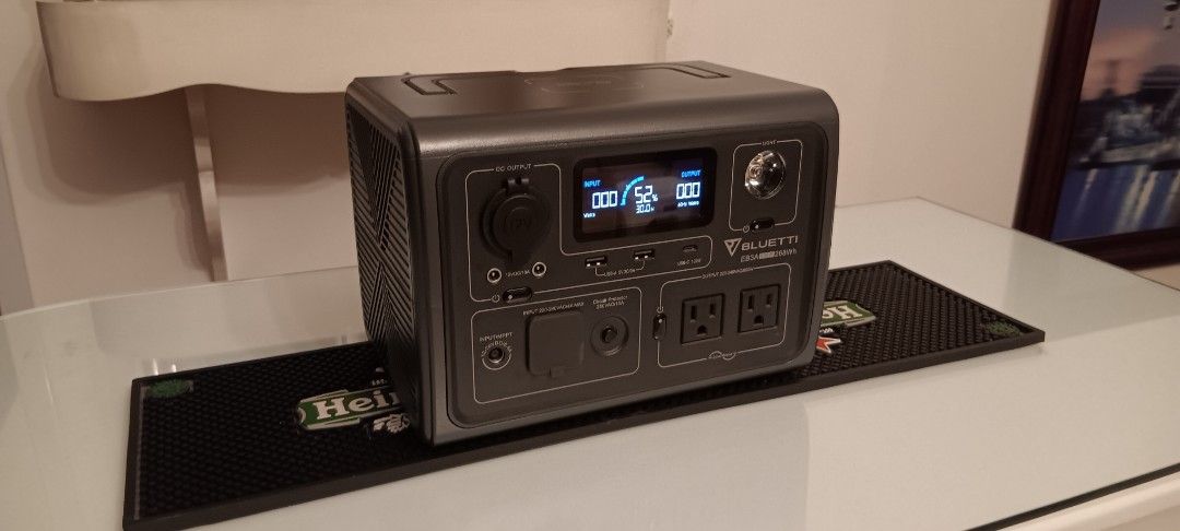 BLUETTI EB3A Portable Power Station with 200w Portable Solar Panel (Category: Batteries & Power Banks) located in Paranaque City. Submitted by sellerb13 (Listing ID 1459632129, Image 2). Description: FIXED price P15k BLUETTI EB3A Portable Power Station fully working 600W AC Pure Sine Wave Inverter (1,200W surge)； 268Wh Capacity； 430W Max. Fast Dual Charging (Solar+AC)； LiFePO4 Battery with 2,500+ Life Cycles to 80%; 6 Ways to Recharge (AC/Solar/C