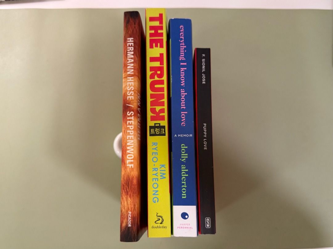 Books #5 (Random) (Category: Storybooks) located in Taguig. Submitted by jilinlin (Listing ID 1459582426, Image 1). Description: details: — selling books in which most where bought around these past 5 years — almost all were read/used but unfinished — *name your own prices but pls be kind.* :)) — if buying 2 or more, cheaper prices are negotiable; willing to sell for a lower price na since prio na ma-declutter at home; paunahan nalang din :) ✅ av