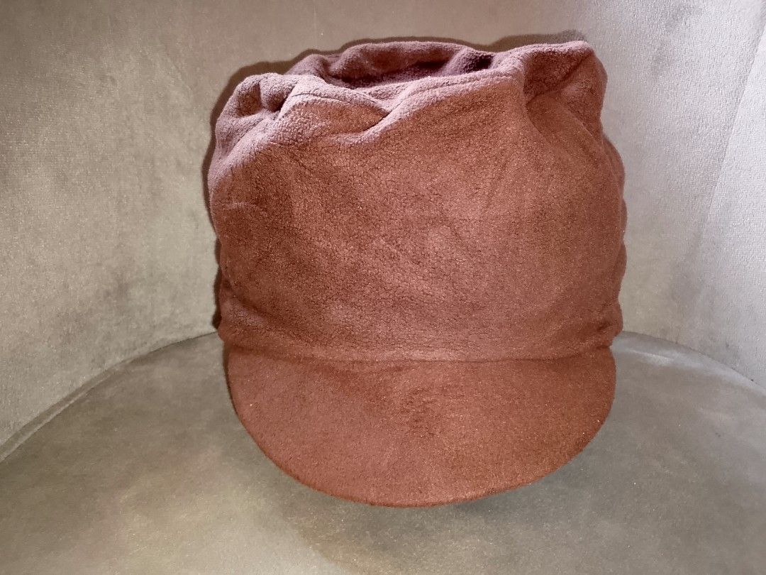 Brown Cadet Style Hat (Category: Hats & Beanies) located in Binangonan. Submitted by yuristalin888 (Listing ID 1459576003, Image 2). Description: Upgrade your cold-weather wardrobe with this stylish brown cadet-style cap. Crafted from a soft, plush fleece fabric, it offers exceptional warmth and cozy comfort for chilly days. Featuring a structured flat top and a curved front brim, this versatile hat combines a utilitarian military silhouette with