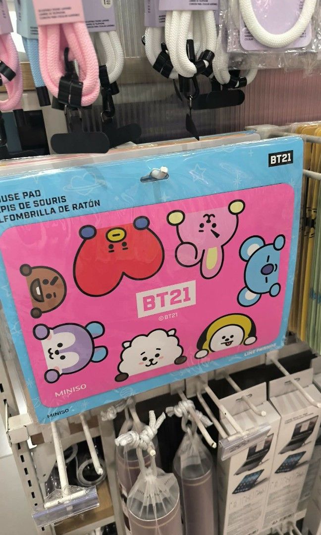 BT21 MOUSEPADS (Category: Mouse & Mousepads) located in Marilao. Submitted by raravillados (Listing ID 1459650451, Image 2). Description: .