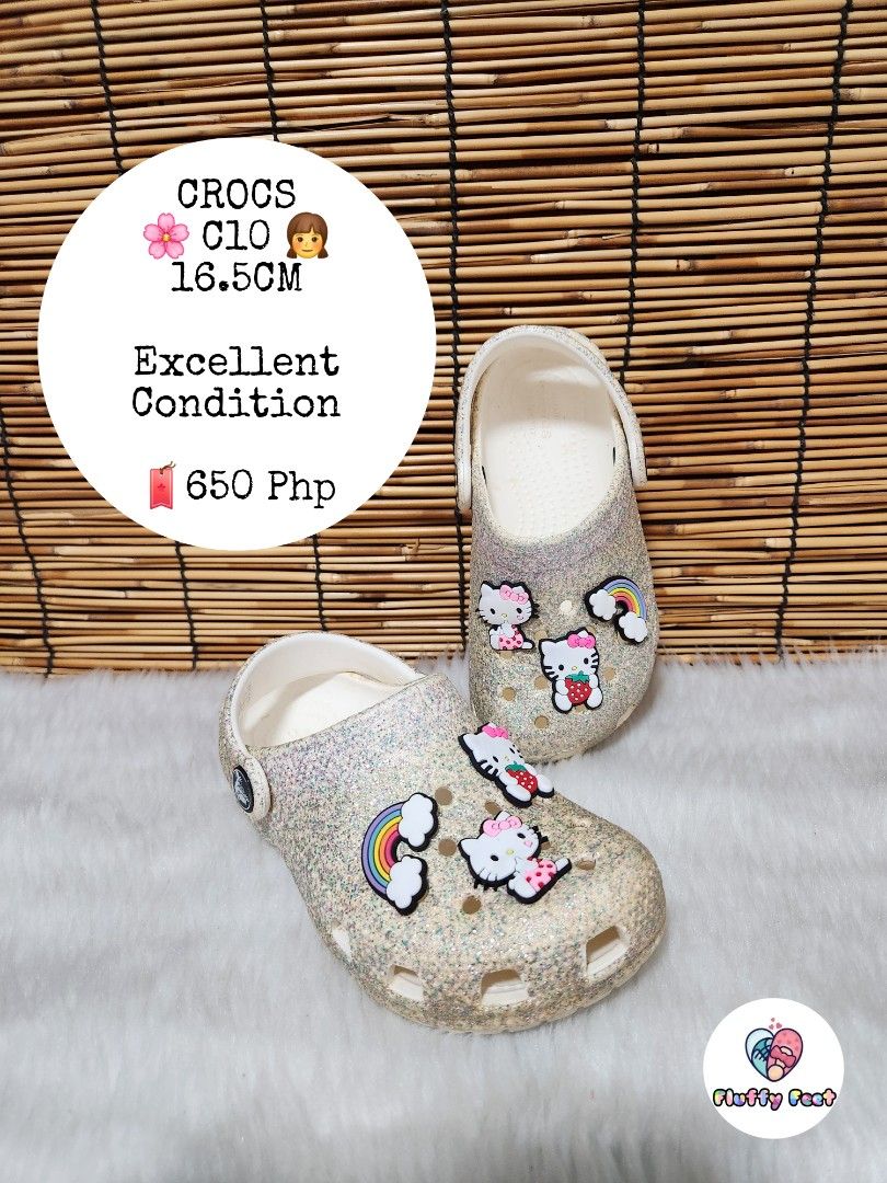 C10 - Preloved Original Crocs for Kids (Category: Babies & Kids Fashion) located in Navotas City. Submitted by FluffyFeet (Listing ID 1459577543, Image 1). Description: NEW ARRIVAL❗️ This is a PRELOVED ORIGINAL CROCS FOR KIDS❗️❗️ Please manage your expectations ❤️ 📌Strictly MINE NOW, PAY NOW ONLY❗️ (Unless suki na po na maayos kausap at iwas cancellation) 📌You may ask for other photos before placing order/s STRICTLY NO RETURN, NO EXCHANGE UNLES