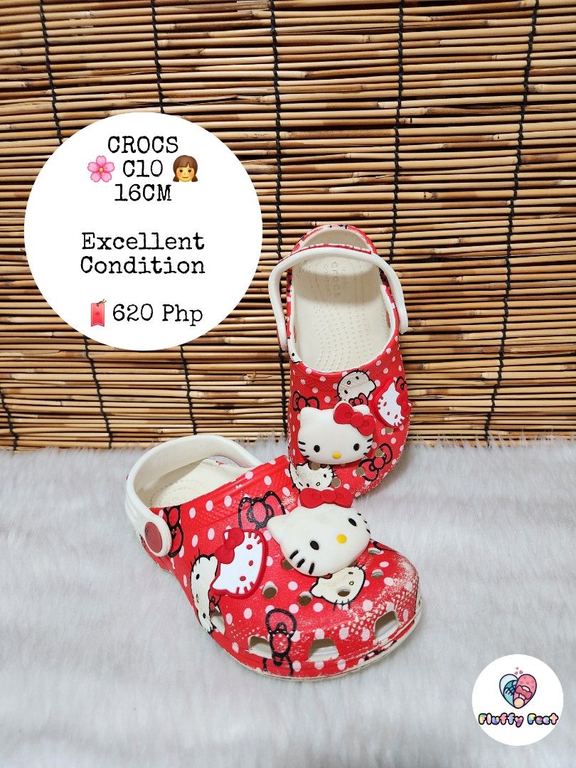 C10- Preloved Original Crocs for Kids (Category: Babies & Kids Fashion) located in Navotas City. Submitted by FluffyFeet (Listing ID 1459581112, Image 1). Description: NEW ARRIVAL❗️ This is a PRELOVED ORIGINAL CROCS FOR KIDS❗️❗️ Please manage your expectations ❤️ 📌Strictly MINE NOW, PAY NOW ONLY❗️ (Unless suki na po na maayos kausap at iwas cancellation) 📌You may ask for other photos before placing order/s STRICTLY NO RETURN, NO EXCHANGE UNLESS
