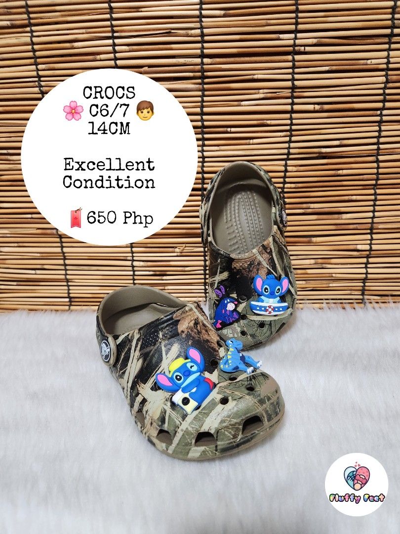 C6/7- Preloved Original Crocs for Kids (Category: Babies & Kids Fashion) located in Navotas City. Submitted by FluffyFeet (Listing ID 1459575453, Image 1). Description: NEW ARRIVAL❗️ This is a PRELOVED ORIGINAL CROCS FOR KIDS❗️❗️ Please manage your expectations ❤️ 📌Strictly MINE NOW, PAY NOW ONLY❗️ (Unless suki na po na maayos kausap at iwas cancellation) 📌You may ask for other photos before placing order/s STRICTLY NO RETURN, NO EXCHANGE UNLES