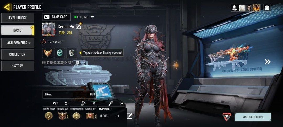 Call Of Duty^^ (Category: Game Gift Cards & Accounts) located in Bayambang. Submitted by toshiro_xander (Listing ID 1459528485, Image 2). Description: ━━━━━━━━━━━━━━━━━━━━ 🎮 Nickname: SerenePo 🆔 UID: 6743972282038747137 ⭐ Level: 291 ━━━━━━━━━━━━━━━━━━━━ 📌 Status: CLEAN ━━━━━━━━━━━━━━━━━━━━ 🔐 Login Via: Garena Account Center ━━━━━━━━━━━━━━━━━━━━ 🔴 XM4 - Luminescent Jade 🔴 Sophia - Dawn’s Renewal 🔴 Spectre - T-3 🟠 M4 - Black Gold Royal 🟠 A