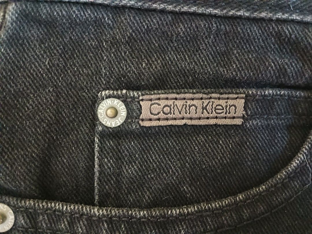 Calvin Klein Jeans (Category: Jeans) located in Las Pinas. Submitted by preloved_manila (Listing ID 1459611329, Image 3). Description: Vintage Calvin Klein Jeans Size 5 (29" waist measurement) Front rise 11" Made in USA.
