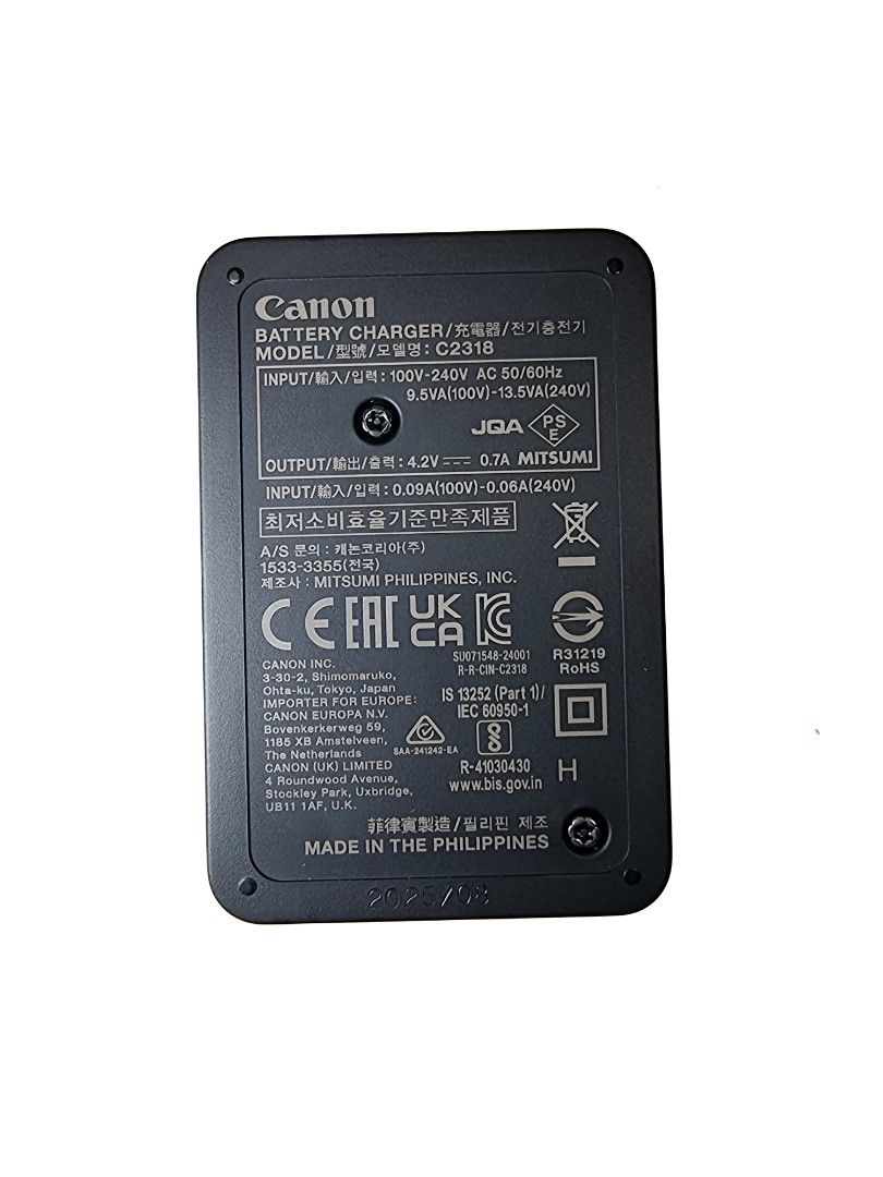 Canon G7x Battery & Charger (Category: Batteries & Chargers) located in Baguio. Submitted by acreoscamera (Listing ID 1459577199, Image 2). Description: Canon G7x Battery NB-13L (Original) ✨️📸 Price: 3,990.00 Original 100% If proven fake ito, libre nalang guys Battery Capacity: 1250 mAh / 4.5 Wh ✨️Compatible Cameras: Canon G5x, G5x II Canon G7x, G7x II, G7x III Canon G9x, G9x II Canon SX620 HS, SX720 HS, SX730 HS, SX740 HS ⛩️Location: Baguio Cit