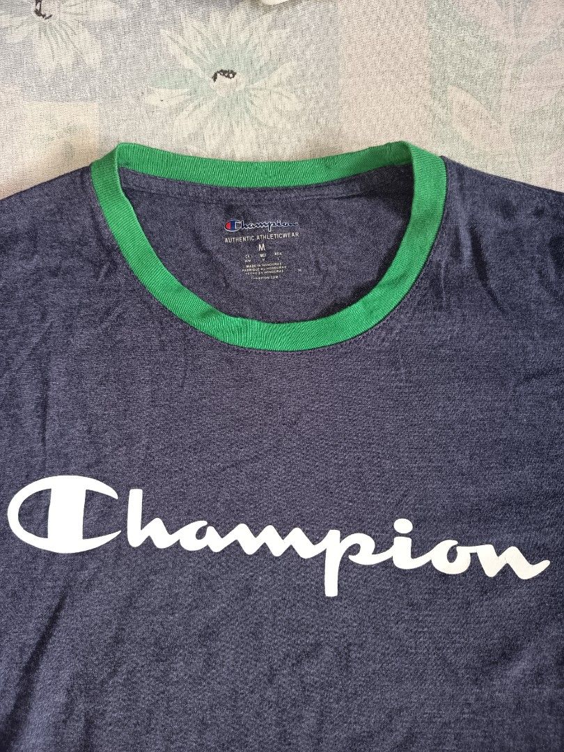 Champion Shirt Medium fit (Category: Tshirts & Polo Shirts ) located in Pasay City. Submitted by ODDXX (Listing ID 1459534745, Image 2). Description: Champion Shirt Medium Dimes 20.5x27 No issue Like new 550 Pesos only +SF.
