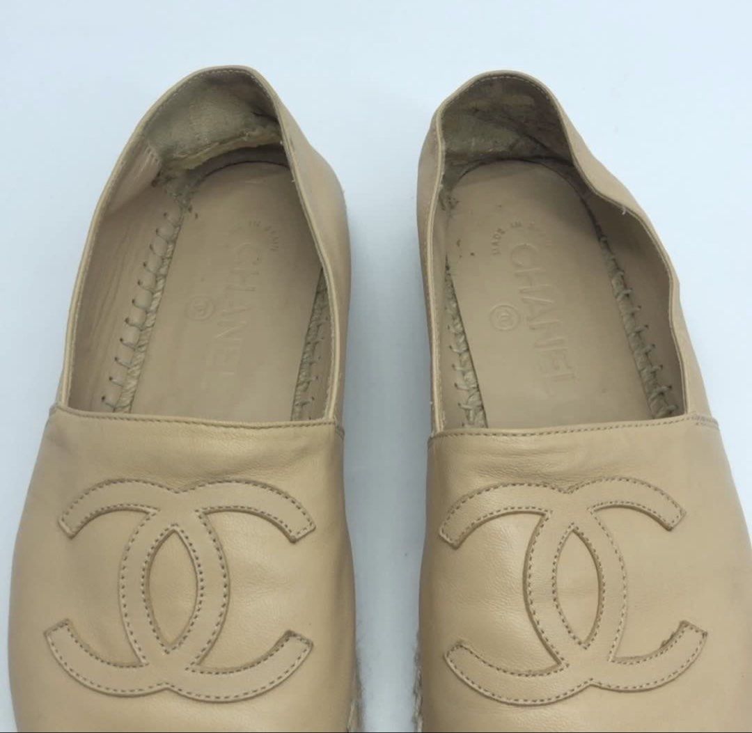 Chanel Espadrille (Category: Loafers) located in Lucena. Submitted by mademoisellemd (Listing ID 1459630629, Image 2). Description: Size 37.