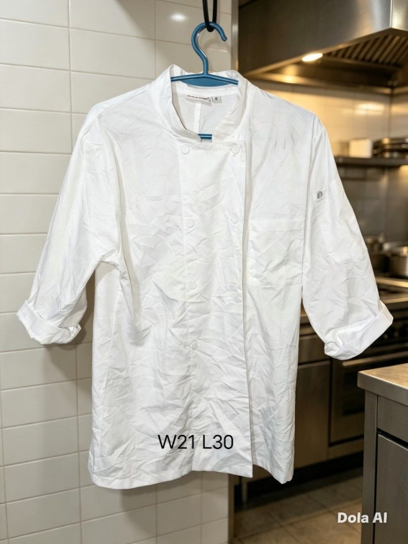 Chef uniform (Category: Tshirts & Polo Shirts ) located in Mabalacat. Submitted by al_amin_thrift (Listing ID 1459618021, Image 1). Description: need wash plain Chef shirt.