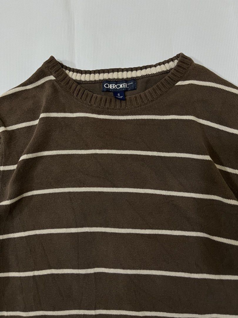 Cherokee Striped Knitted Sweater (Category: Longsleeves) located in Rizal. Submitted by otits.thrift (Listing ID 1459508607, Image 2). Description: .