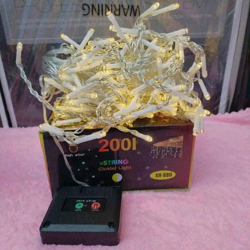 christmas solar lights (Category: Lighting) located in Manila. Submitted by asstditems (Listing ID 1459570837, Image 3). Description: 90 led 290 200 led 380.