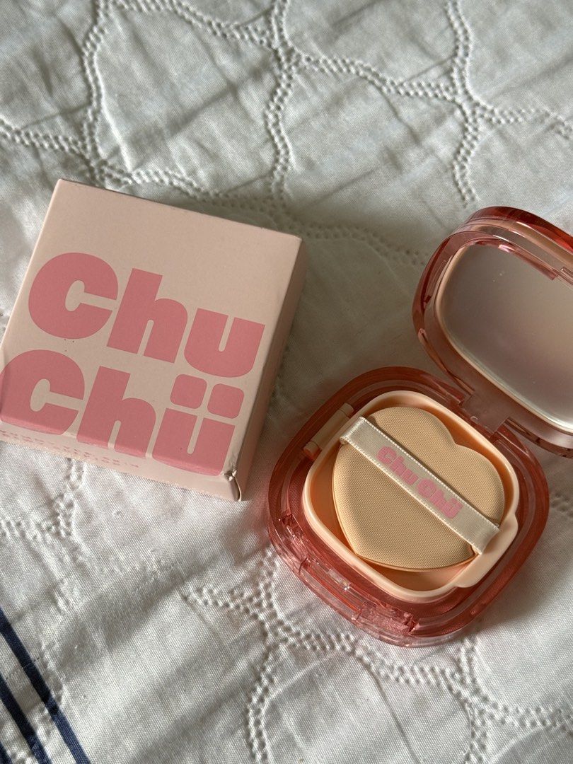 Chuchu Beauty - Cushion (Cupcake) (Category: Makeup) located in Batangas. Submitted by misscalista_ (Listing ID 1459533559, Image 2). Description: Aug 2027 expiration.