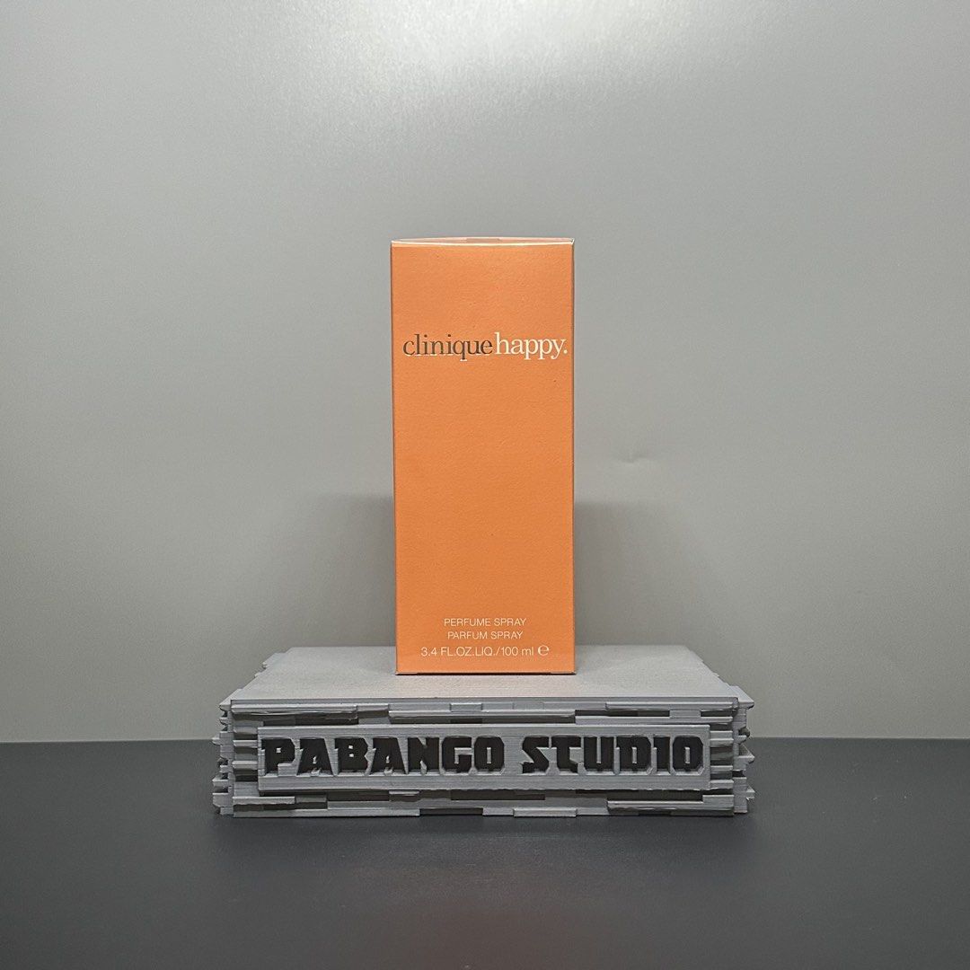 Clinique Happy 100ml (Category: Fragrance & Deodorants) located in Manila. Submitted by shaider.spaceranger (Listing ID 1459547790, Image 1). Description: ⚠️ PLEASE READ BEFORE INQUIRING To avoid misunderstandings, please read the following before sending a message: • ✅ All perfumes are 100% authentic • 💳 Payment first before shipping • 🚚 Shipping fee is shouldered by the buyer. 📍 Sampaloc, Manila.