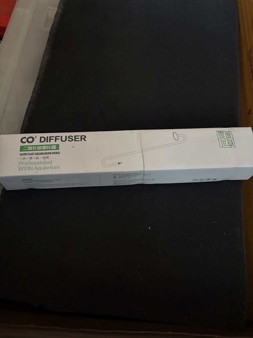 CO2 diffuser (Category: Homes & Other Pet Accessories) located in Singapore. Submitted by sweetthangs (Listing ID 1459593931, Image 1). Description: CO2 diffuser brand new in box Quitting the hobby.