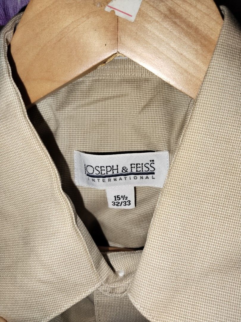 Coat (Category: Coats, Jackets and Outerwear) located in Mabalacat. Submitted by al_amin_thrift (Listing ID 1459615728, Image 3). Description: 🧥 Product Info Item: Men’s Camel/Tan Suede-Style Blazer + Beige Dress Shirt Set - Blazer: 2-button front, notched lapels, soft suede-like fabric, 2 front flap pockets + chest pocket, neutral warm camel color ​ - Shirt: Light beige/cream, classic collar, button-front, neatly matched tone ​ - Condition: Pre