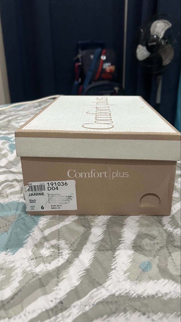 Comfort Plus Black Patent Pointed Toe Heels (Category: Heels) located in Meycauayan. Submitted by wsjabuen (Listing ID 1459588583, Image 3). Description: - Brand: Comfort Plus - Material: Black patent leather - Style: Classic pointed toe heels - Size: 6 US / 36.5 EUR - Features: Comfortable cushioned insole - Occasion: Perfect for work or a night out - Condition: Brand new, never worn (impulse buy) Used twice for an event.