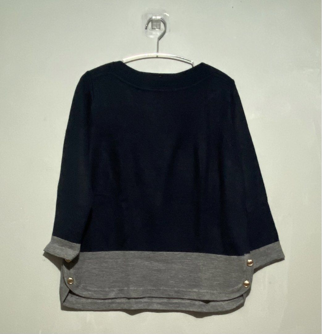Comfy Knitted Top (Category: Others Tops) located in Mandaluyong City. Submitted by aiztyle (Listing ID 1459496725, Image 1). Description: Comfy Knitted Top Quarter Sleeves Medium to Semi Large Measurement: Bust 40” Length 25” SALE Php100.00 only.