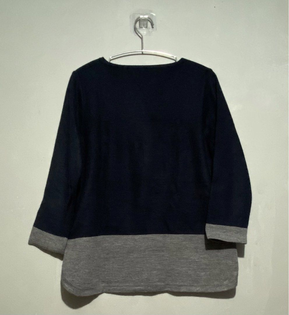 Comfy Knitted Top (Category: Others Tops) located in Mandaluyong City. Submitted by aiztyle (Listing ID 1459496725, Image 2). Description: Comfy Knitted Top Quarter Sleeves Medium to Semi Large Measurement: Bust 40” Length 25” SALE Php100.00 only.