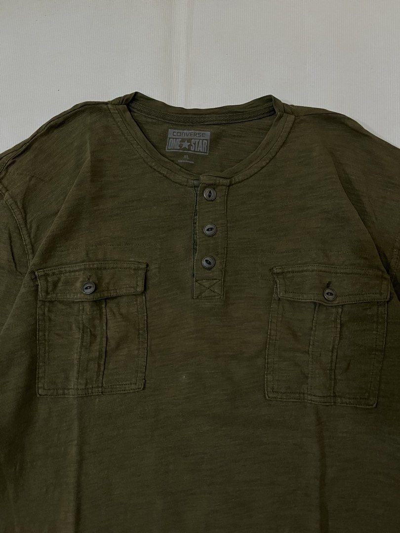 Converse Henley Pocket Longsleeves (Category: Coats, Jackets and Outerwear) located in Rizal. Submitted by otits.thrift (Listing ID 1459508606, Image 2). Description: .