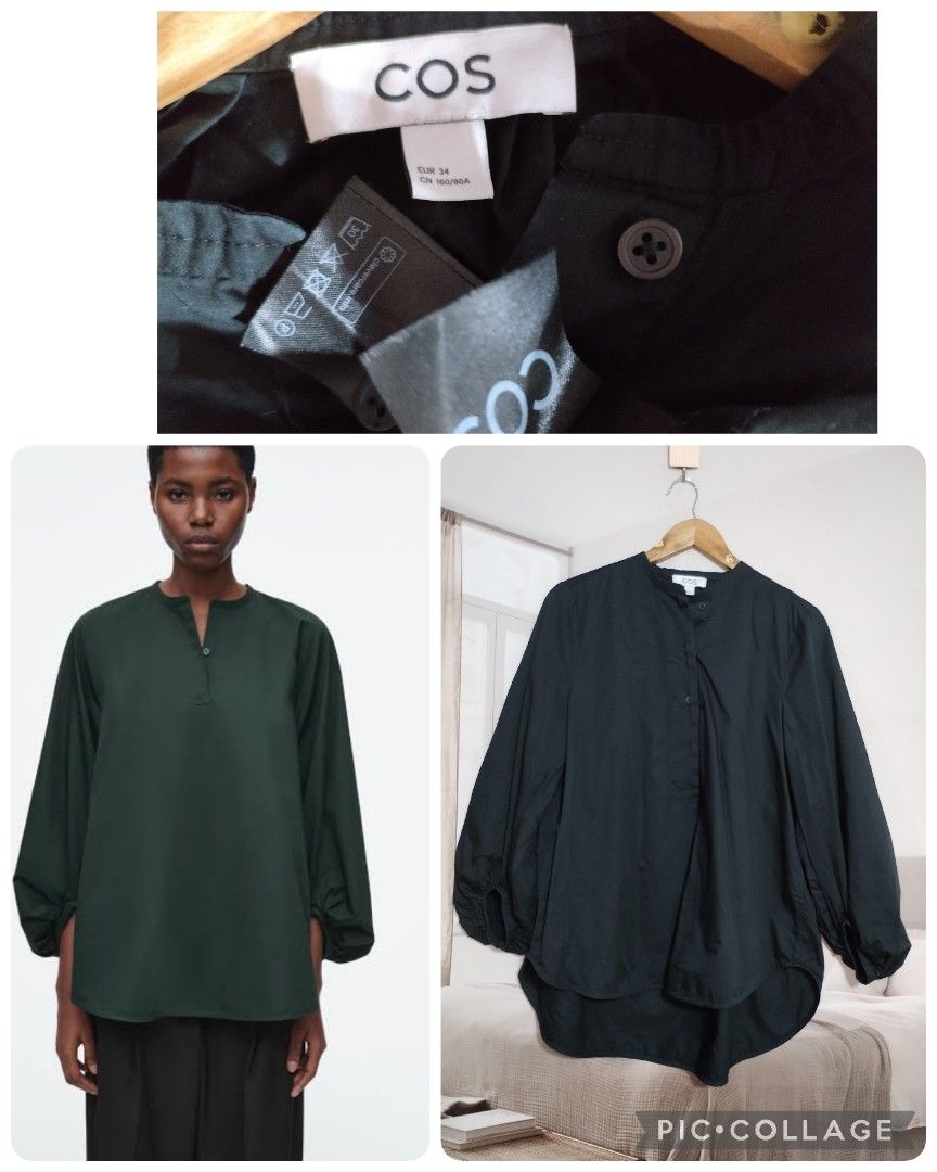 Cos oversized black top (Category: Longsleeves) located in Lucena. Submitted by styleddsc (Listing ID 1459542888, Image 1). Description: Large to xl.