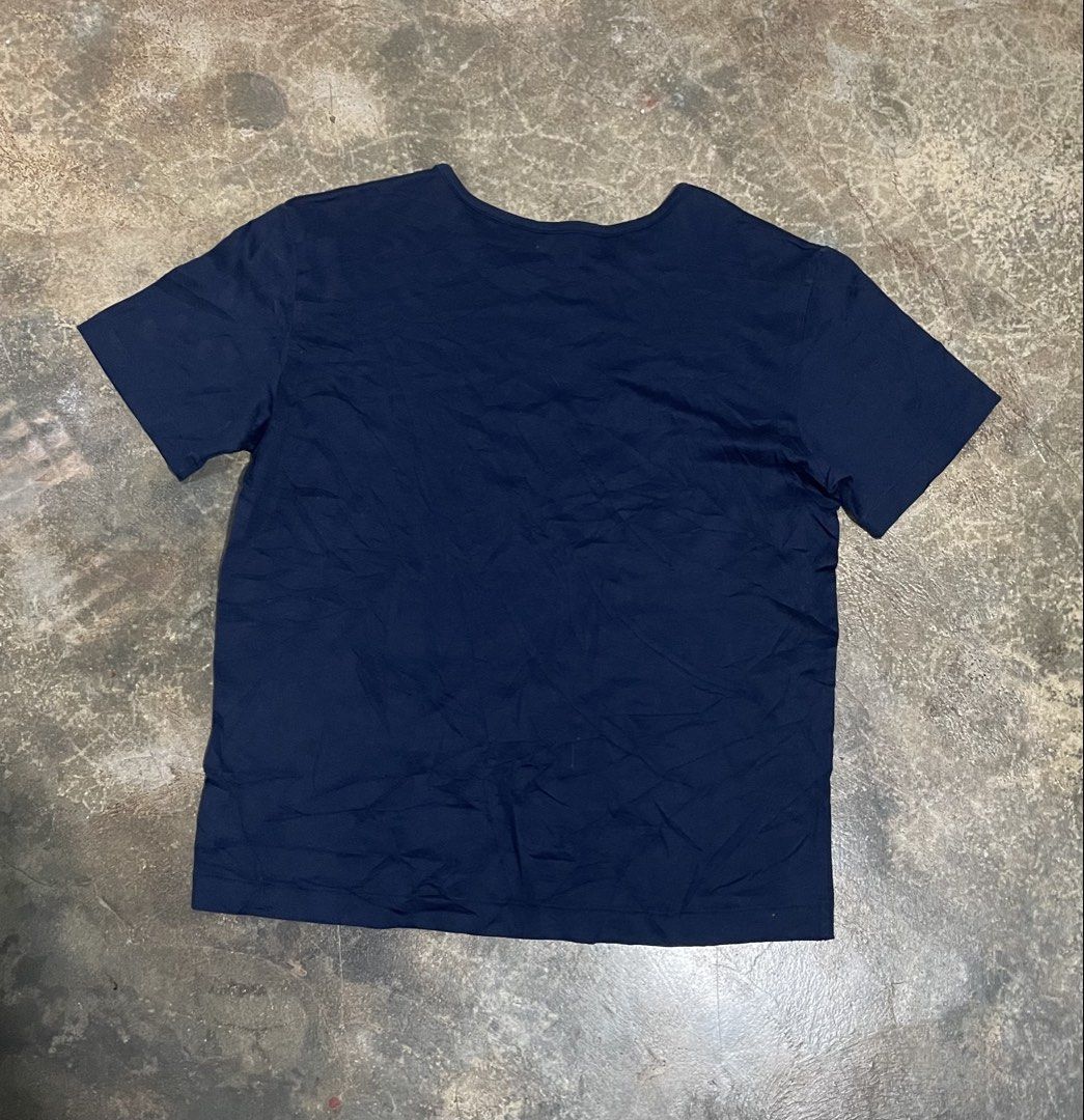 Courreges vintage blus shirt (Category: Shirts) located in Davao. Submitted by mj_designervintagecurator (Listing ID 1459659335, Image 2). Description: 📌In good condition 📌best fit med to semi large 📌shoulder 16- bust 38- armpit 17- length 23 inches.