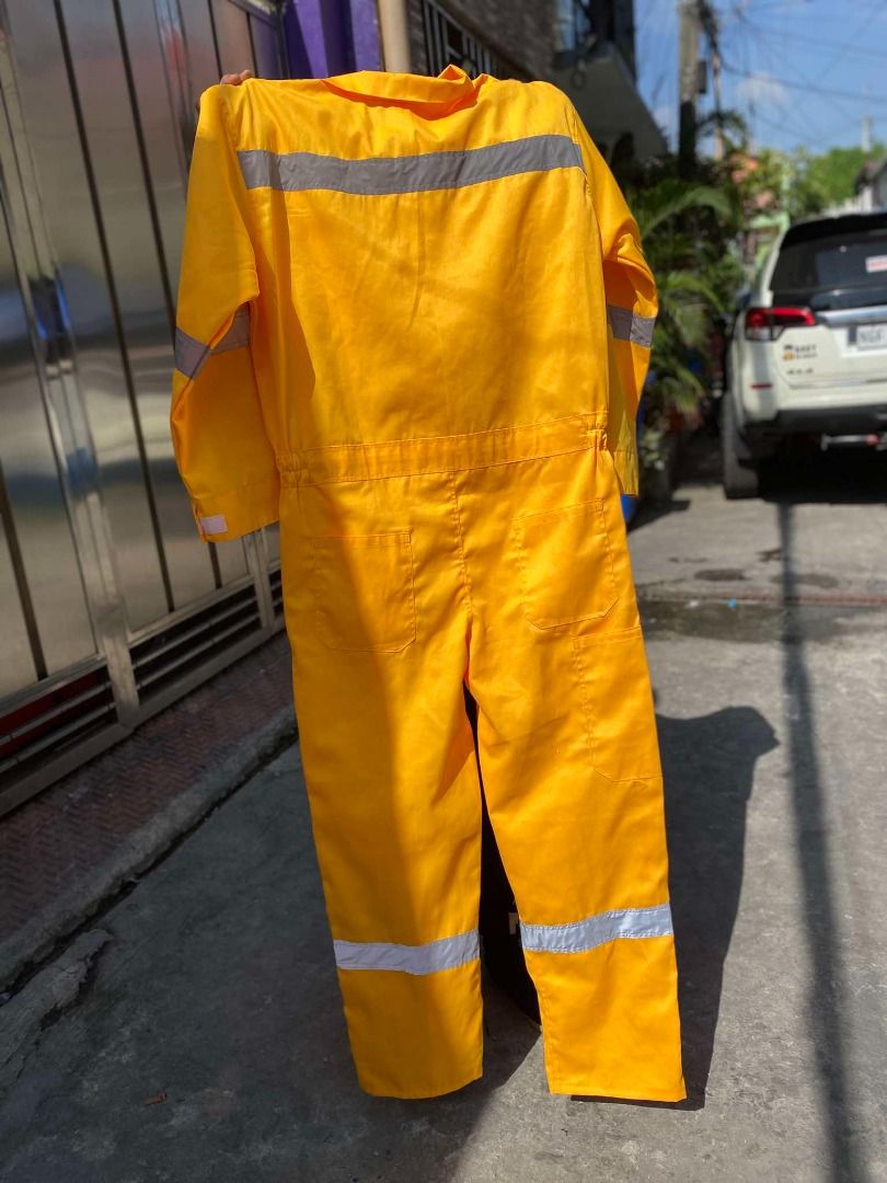 coverall manufacturer (Category: Jumpsuits) located in Manila. Submitted by happy_5845 (Listing ID 1459510820, Image 2). Description: coveralls direct manufacturer red navy blue yellow light blue white orange small medium large xl 2xl with reflector or without reflector .