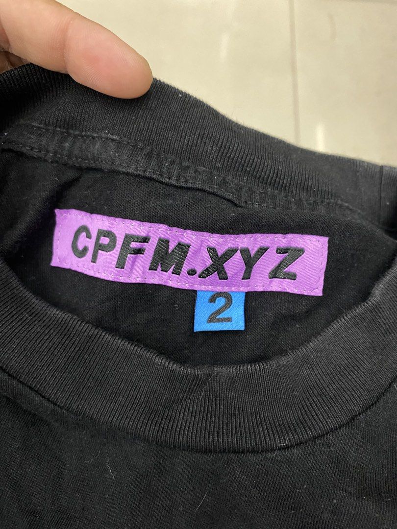 CPFM KANYE WEST SOCK SHIRT (Category: Tshirts & Polo Shirts ) located in Manila. Submitted by ercmrsmam (Listing ID 1459637628, Image 3). Description: CPFM SOCKS TEE W23 L28 9.5 cr Flawless Color may vary due to lighting Need wash Dm if interested 📩 will be posted on my carousell acc⬇️ Check out ercmrsmam listings on #Carousell: https://carousell.app.link/mu0SnqUHP3b 📍baclaran paranaque metro manila 🛵jnt/lalamove courier 💵 mop: gcash.
