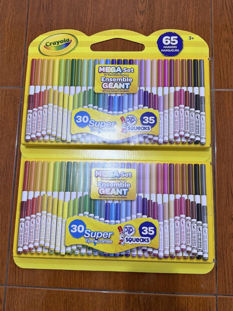 Crayola Mega Set 65 Washable Markers (Category: Craft Supplies & Tools) located in Rosario. Submitted by shimsimsells (Listing ID 1459666058, Image 1). Description: - orig - payo - mop: gcash - mod: jnt - pm me for inquiries - shipping fee excluded rfs need funds ;(.
