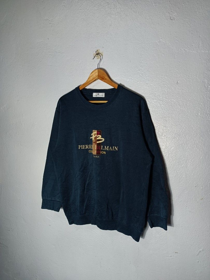 Crewneck/Sweater (Category: Luxury Apparel) located in Baguio. Submitted by b4thrift (Listing ID 1459508045, Image 3). Description: VTG Pierre Balmain Crewneck/Sweater WIDTH:22 LENGTH:27 CONDITION:EXCELLENT COLOR RATE:9/10 ISSUE:N/A.