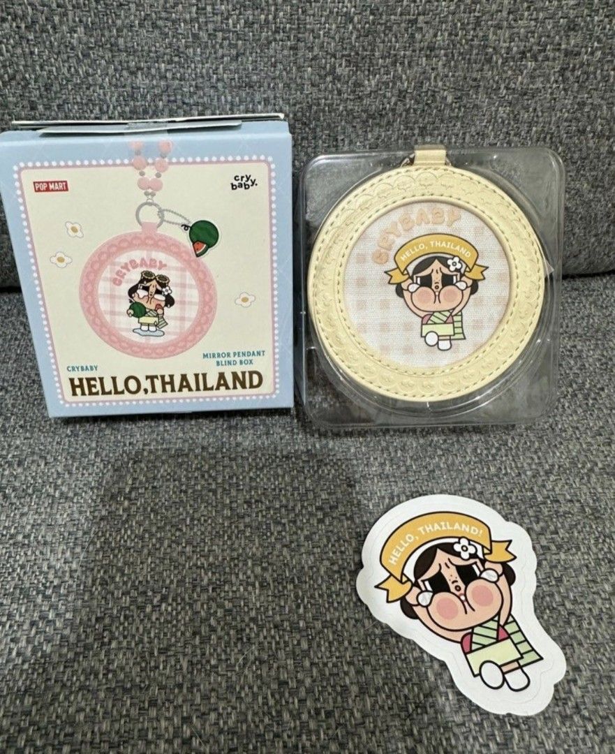 Crybaby hello Thailand mirror pendant (Category: Charms) located in Pasay City. Submitted by biancabee25 (Listing ID 1459541019, Image 1). Description: crybaby hello Thailand mirror pendant Limited ed bought from Pop mart Bangkok brand new.