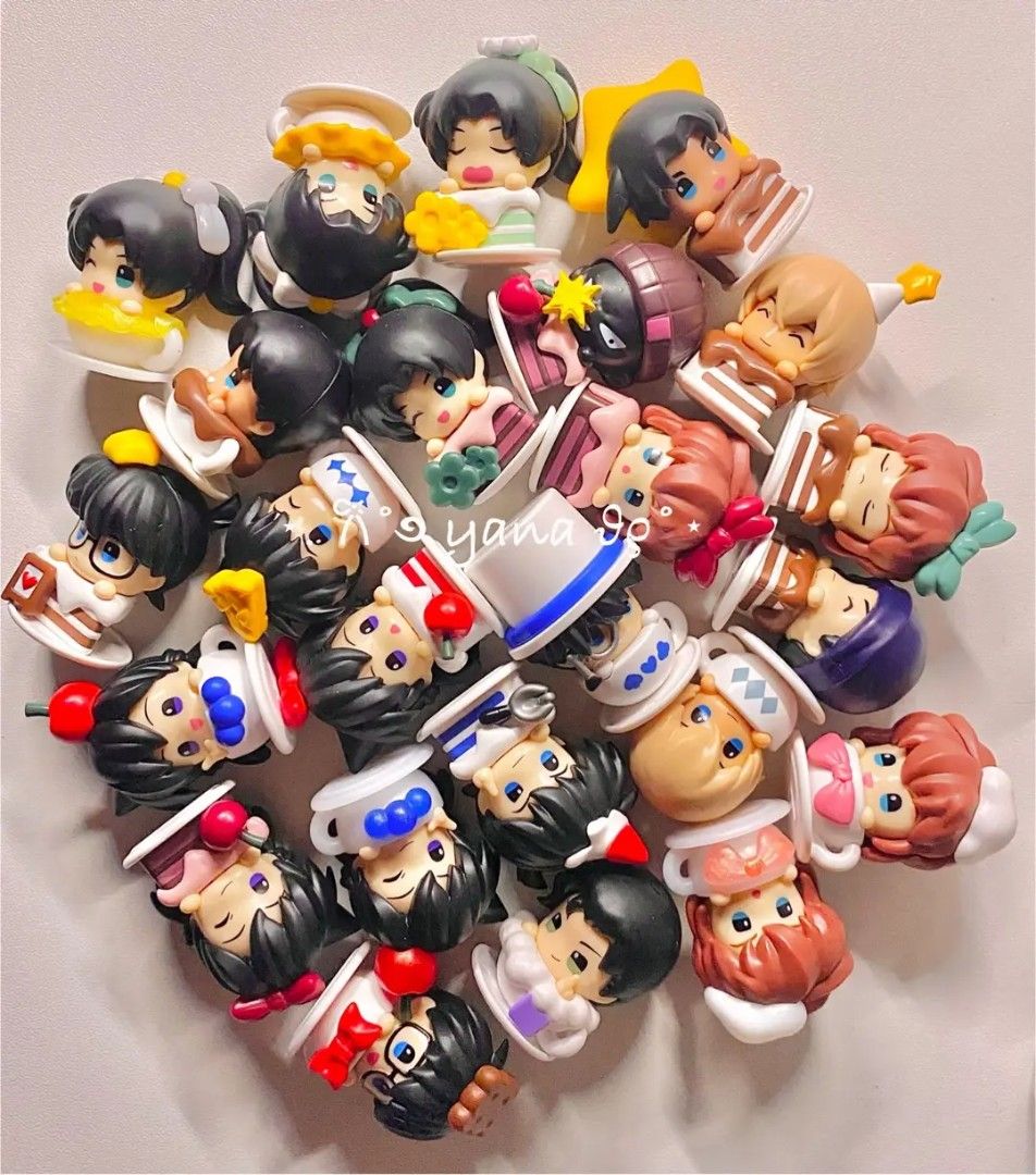 detective conan small figurines with 2 secrets set (Category: Figurines & Statues) located in Cavite. Submitted by strawbiyana (Listing ID 1459494644, Image 1). Description: 🧺 — #strawbiyana ⋆˚𝜗𝜚˚⋆ ꒰ wts lfb for sale ph ꒱ detective conan small figures set with 2 secrets, kaito kid and culprit figure — authentic and officially licensed merch — complete inclusions, with individual boxes and cards — onhand, can ship asap — more photos will be sen