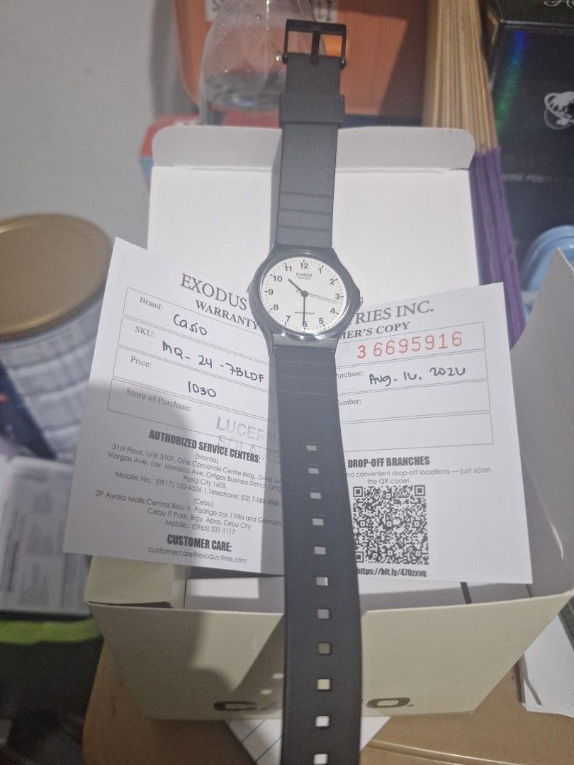 Digital watch casio (Category: Women's Watches) located in Manila. Submitted by shopamanila (Listing ID 1459633409, Image 1). Description: newly bought casio analog watch.