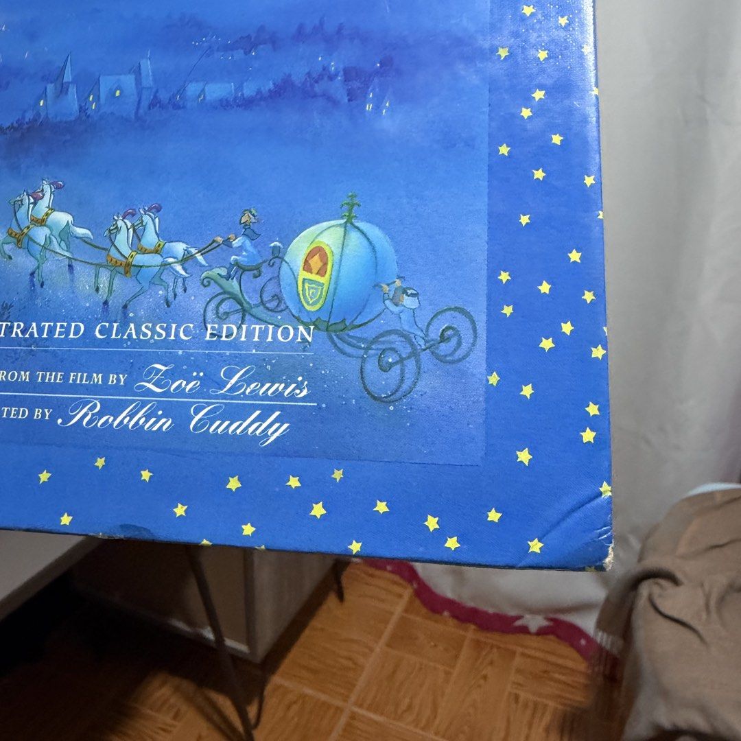 RARE Disney Cinderella Illustrated Classic Edition (Category: Children's Books) located in Dasmarinas. Submitted by bibbidibobbidibootique (Listing ID 1459676418, Image 2). Description: Zoe Lewis Robin Cuddy.