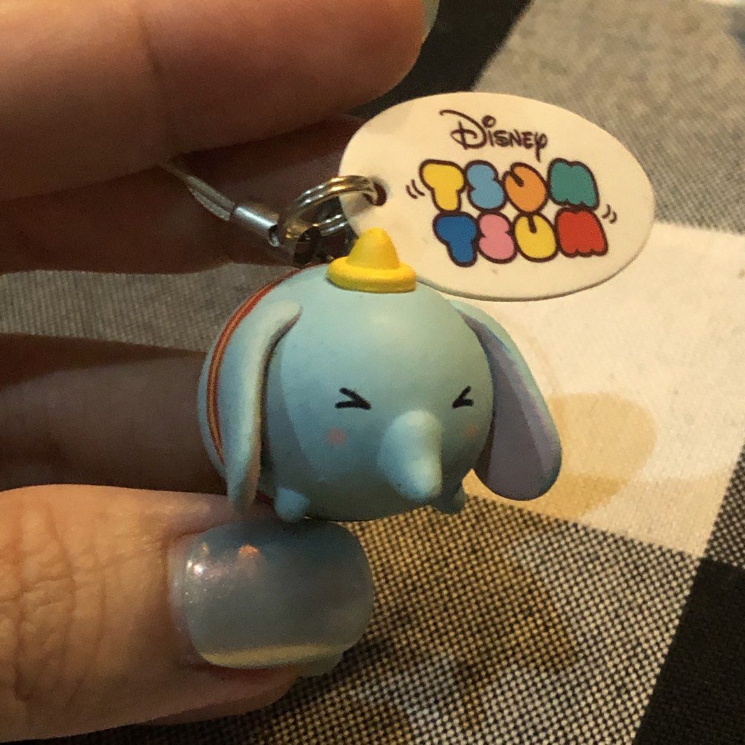 Disney Tsum Tsum Dumbo Mobile Strap Charm (Category: Other Mobile & Gadget Accessories) located in Quezon City. Submitted by kitsune.treasures (Listing ID 1459607283, Image 1). Description: *First to pay policy! *1 day reservation only. Failure to pay on time, auto cancel. 📍Quezon City * MOD: J&T | Lalamove * MOP: GCASH | BPI 📦ON HAND AND READY TO SHIP! CONDITION: WHAT YOU SEE IS WHAT YOU GET. Dimensions: Kindly check the photos for the actual 