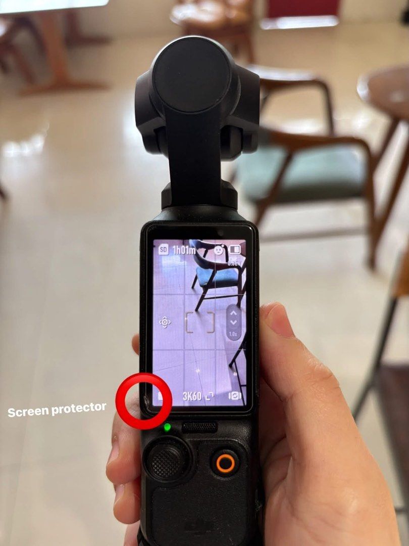 DJI Osmo Pocket 3 Creator Combo (Category: Cameras) located in Masbate. Submitted by panini07 (Listing ID 1459561607, Image 2). Description: - DJI Osmo Pocket 3 Creator Combo - Includes camera, protective case, mini microphone, tripod grip, and mounting bracket - Screen protector already applied - All items in original box Rfs: upgrade.