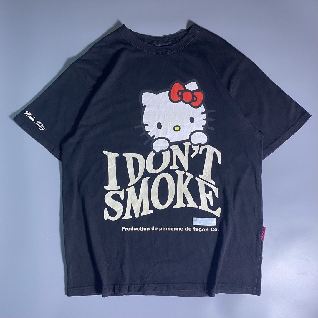 Donsmoke X Hello Kitty Tee (Category: Tshirts & Polo Shirts ) located in Manila. Submitted by knives.finds (Listing ID 1459676848, Image 1). Description: Donsmoke 23 x 30 NO ISSUES 500 +SF .