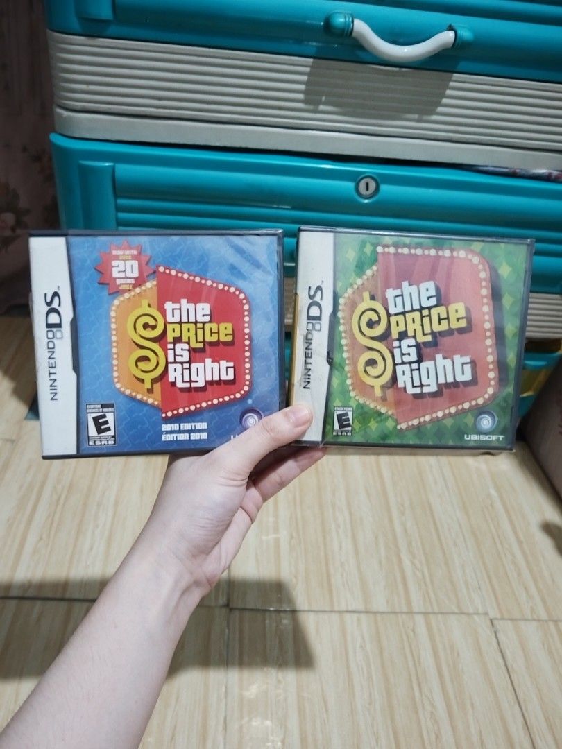 DS Nintendo Games The Price is right (Category: Nintendo) located in Manila. Submitted by trixie1996 (Listing ID 1459628543, Image 1). Description: For sale Delivery via Jnt Lalamove Gogoexpress Pickup are available Location San Juan manila Pm me if you're interested thankyou.