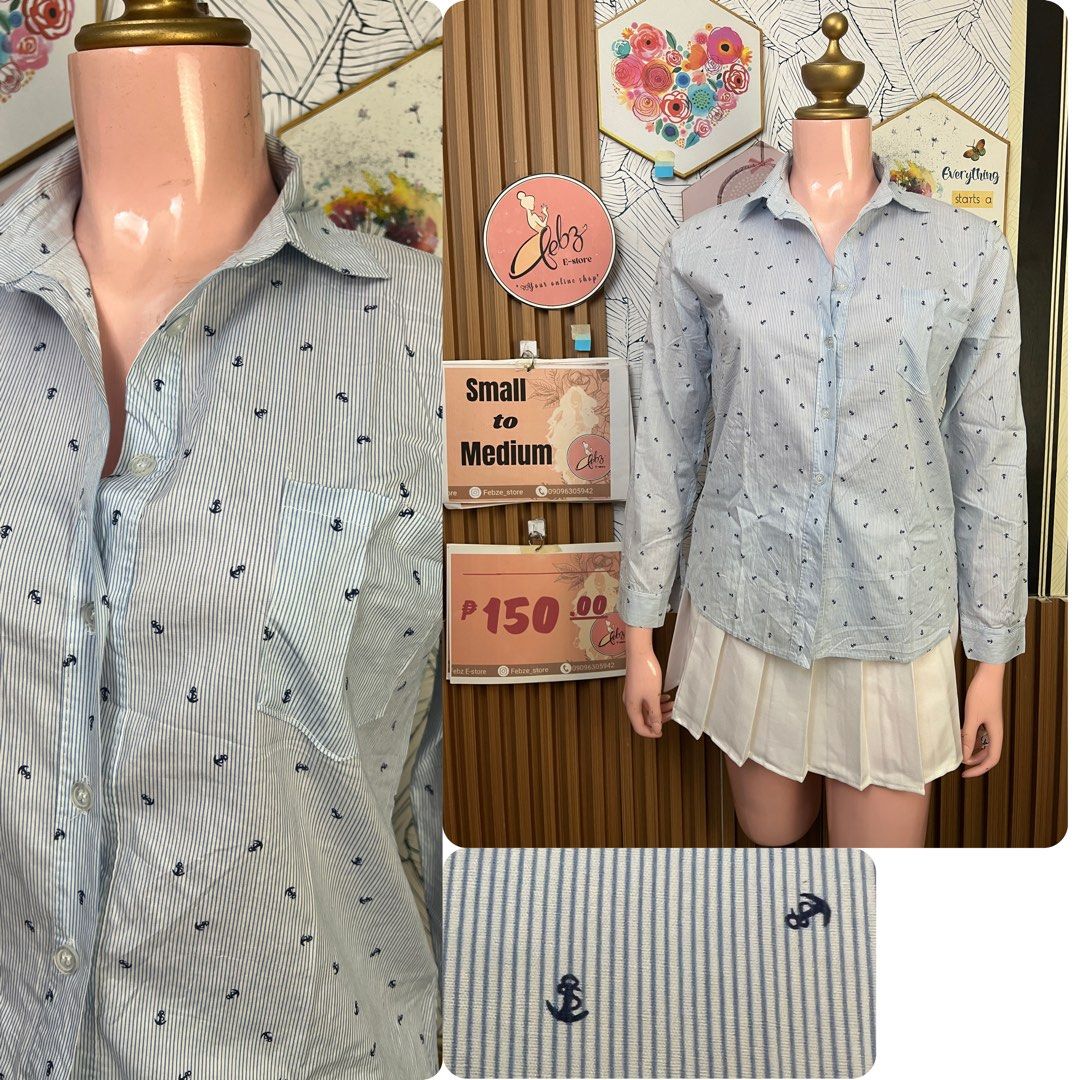 DUBAI BLOUSE / LONG-SLEEVE NEW COLLECTION ASSORTED A6 (Category: Blouses) located in Talisay. Submitted by frentuma (Listing ID 1459491541, Image 3). Description: VISIT MY FB PAGE FEBZ E-STORE FOR MORE ITEMS 💕💕🛍️🛍️ Like new Preloved price and size indicated each picture 👍 like and follow fb page Febz e-store for more available items 📌Location Deca Dumlog Talisay Cebu Cebu buyer- delivery maxim add delivery fee or pick.up (Near location) 🌟 
