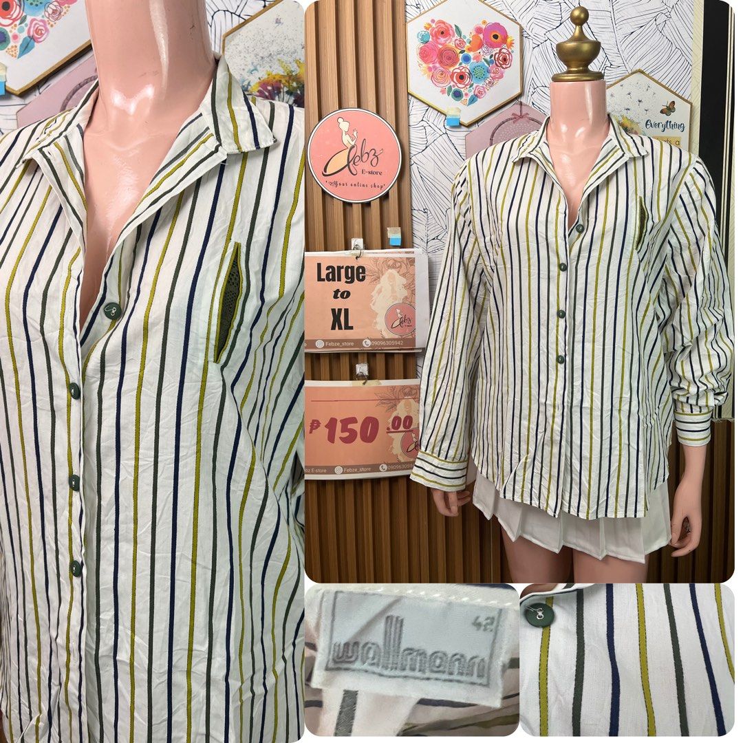 DUBAI BLOUSE / LONG-SLEEVE NEW COLLECTION ASSORTED A8 (Category: Blouses) located in Talisay. Submitted by frentuma (Listing ID 1459491887, Image 2). Description: VISIT MY FB PAGE FEBZ E-STORE FOR MORE ITEMS 💕💕🛍️🛍️ Like new Preloved price and size indicated each picture 👍 like and follow fb page Febz e-store for more available items 📌Location Deca Dumlog Talisay Cebu Cebu buyer- delivery maxim add delivery fee or pick.up (Near location) 🌟 